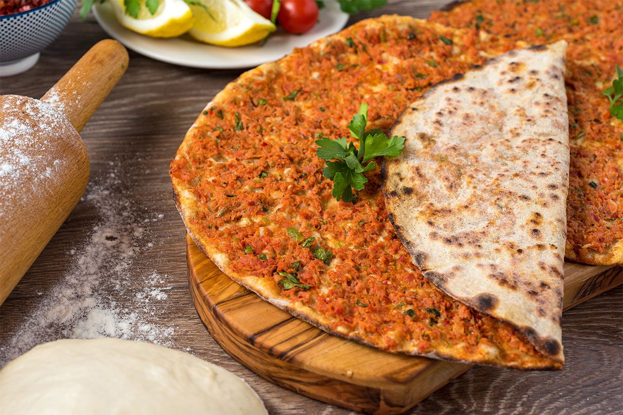 Antep Tabakaltı Lahmacun